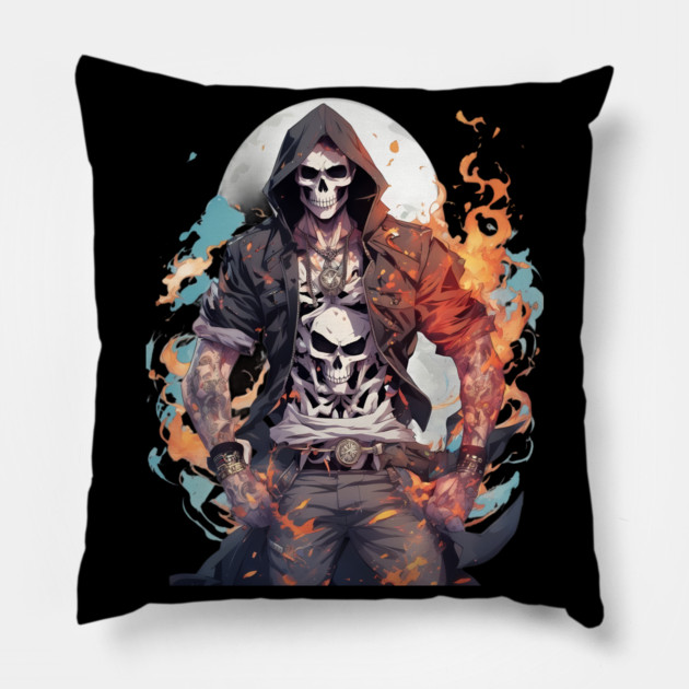 Anime Grim Reaper Pillow by animegirlnft