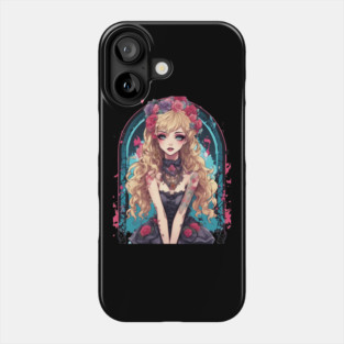Anime Harajuku Goth Girl Phone Case