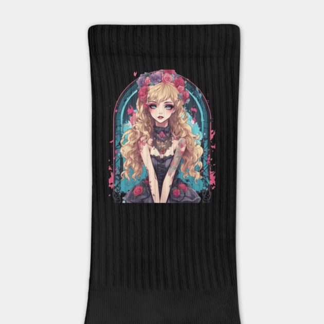 Anime Harajuku Goth Girl by animegirlnft