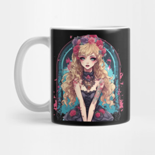 Anime Harajuku Goth Girl Mug