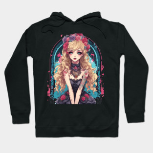 Anime Harajuku Goth Girl Hoodie