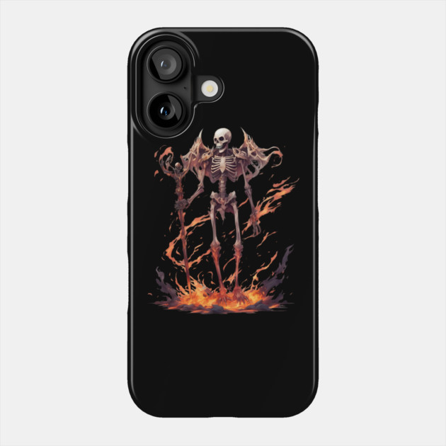 Unleashing the Darkness Evil Demon Hell Underworld Phone Case by animegirlnft