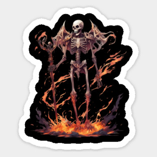 Unleashing the Darkness Evil Demon Hell Underworld Sticker