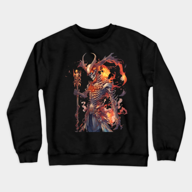 Devil of the Underworld Crewneck Sweatshirt by animegirlnft