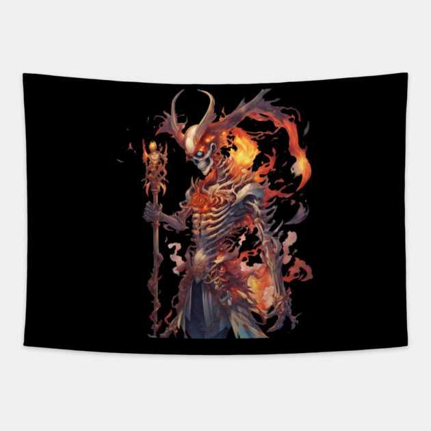 Devil of the Underworld Tapestry by animegirlnft