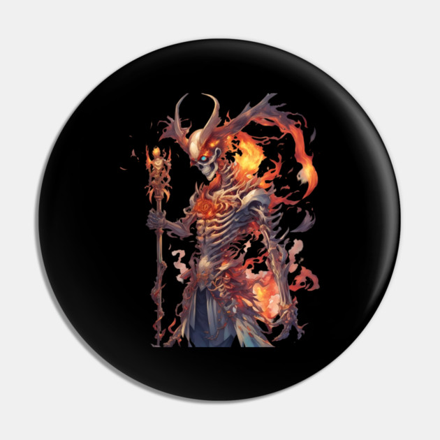 Devil of the Underworld Pin by animegirlnft