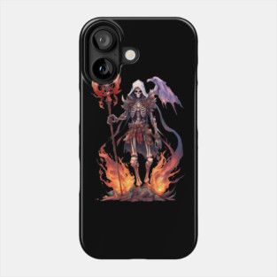 Demonic Descen Terrifying Realms of the Evil Demon Hell Underworld Phone Case