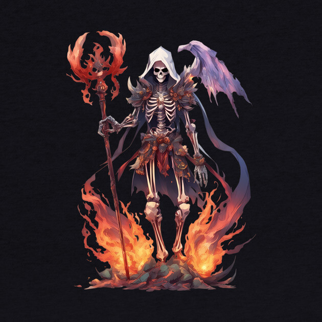 Demonic Descen Terrifying Realms of the Evil Demon Hell Underworld by animegirlnft