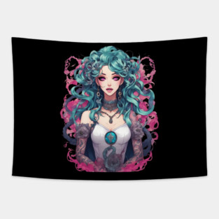 Evil lady of Darkness Tapestry