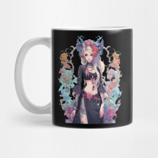 Dark Heart of an Emo Goth Anime and Despair Mug