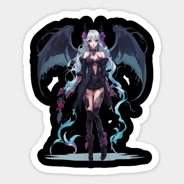 Darkness Angel of Death Magnet by animegirlnft