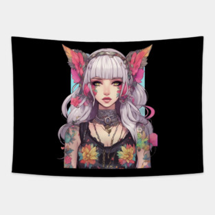 Beyond the Black Veil Emo Goth in the Anime World Tapestry
