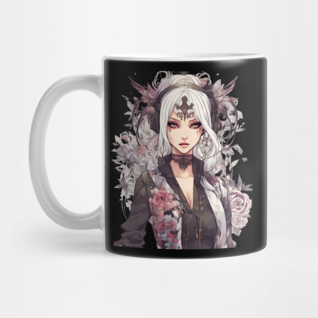 Melancholy Moonlight Emo Goth Anime Girl Universe by animegirlnft