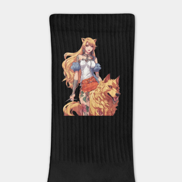 Werewolf Anime Girl by animegirlnft