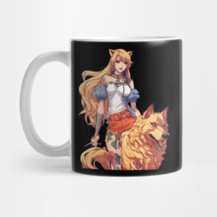 Werewolf Anime Girl Mug