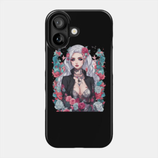 Darkness Within Life Emo Goth Anime Girl Phone Case