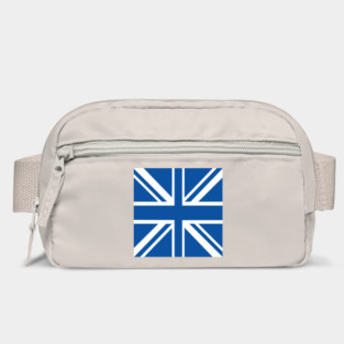 Blue & White Union Jack Flag Bag