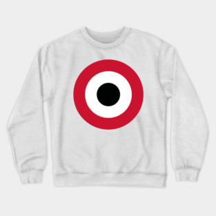 Manchester United Red White Black Roundel Crewneck Sweatshirt