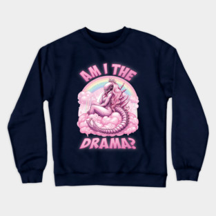 Am I the Drama Xenomorph Queen Crewneck Sweatshirt