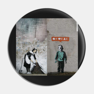 banksy Pin