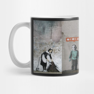 banksy Mug