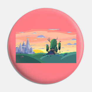 Sunset Time Pin