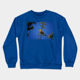 Singing his heart out Crewneck Sweatshirt