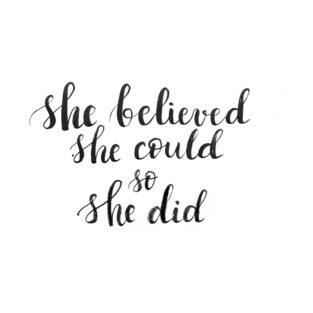 She believed she could so she did T-Shirt
