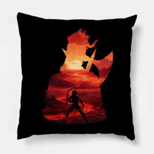 Baldurs Gate 3 - Karlach *Negative Illusion* Pillow