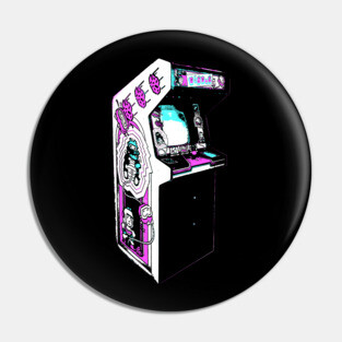 Dig Dug Retro Arcade Game Pin