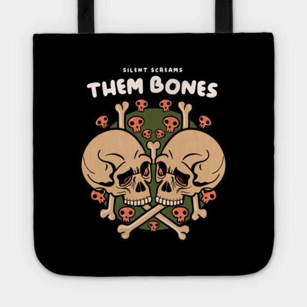 THEM BONES Tote by artslaves