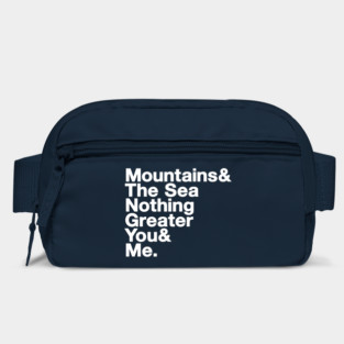 Mountains: Lyrical Jetset Bag