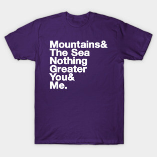 Mountains: Lyrical Jetset T-Shirt