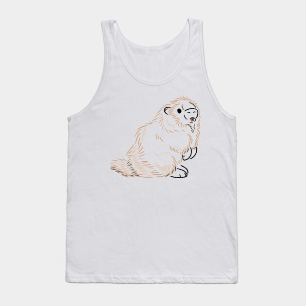 Porcupine Tank Top by DeguArts
