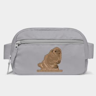 I Love Porcupines Bag