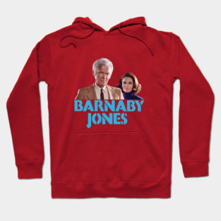 Barnaby Jones - Buddy Ebsen, Lee Meriwether - 70s Cop Show Hoodie