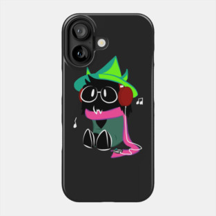 Ralsei Listening To Music Phone Case