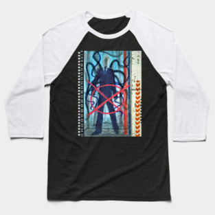 Slender man Baseball T-Shirt
