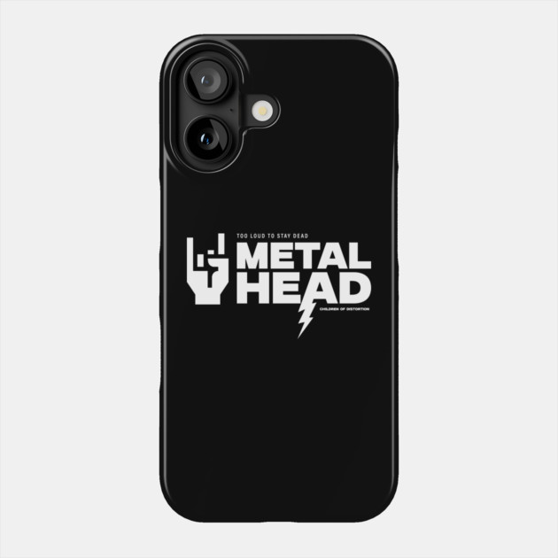 METALHEAD Phone Case by artslaves