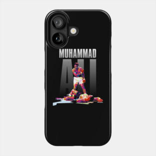 Muhammad Ali Iconic Pose WPAP Phone Case