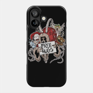 Krampus Free Hugs Phone Case