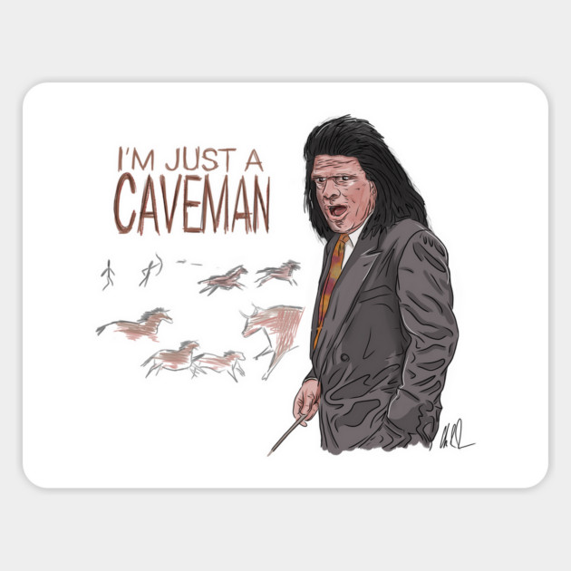 SNL: The Unfrozen Caveman Lawyer Magnet by 51Deesigns
