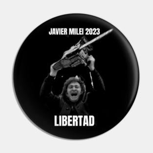 Javier Milei 2023 Argentine Presidente Pin
