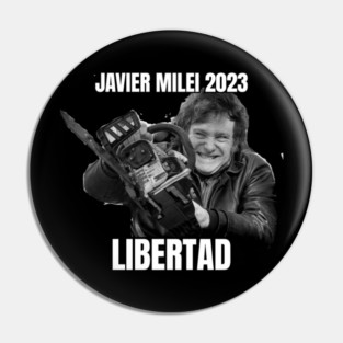 Javier Milei Argentine Presidente 2023 Pin