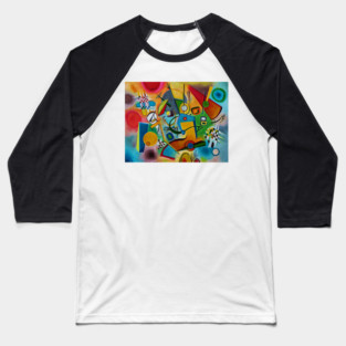 Kandinsky abstract art Baseball T-Shirt