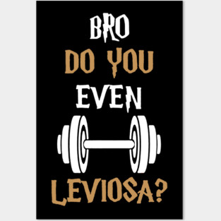 do you even leviosa gym Posters and Art