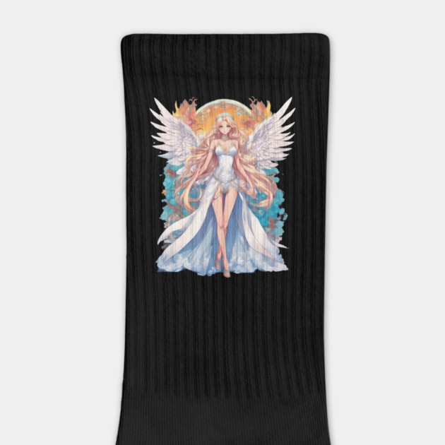 Heavenly Grace Anime Angel Girl by animegirlnft