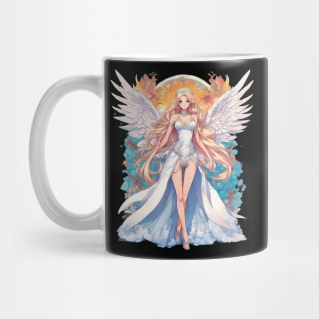 Heavenly Grace Anime Angel Girl by animegirlnft