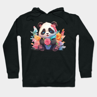 Bamboo Bliss Baby Panda Hoodie