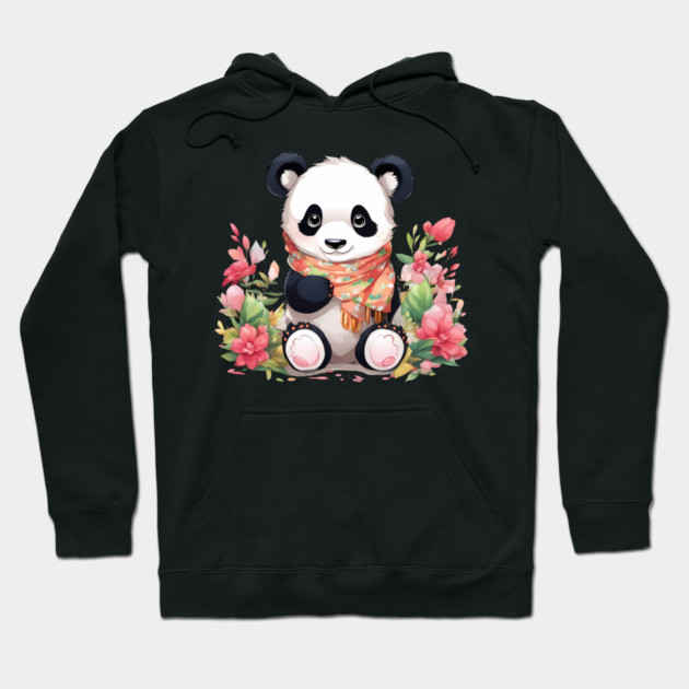 Adorable Cuddly Baby Panda Hoodie by animegirlnft